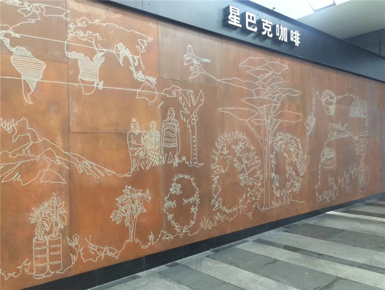 武鸣耐候钢幕墙